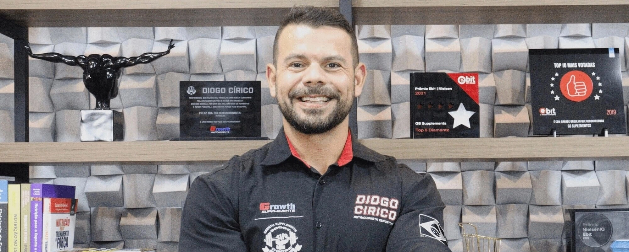 Diogo Círico - Nutricionista Esportivo da Growth Supplements