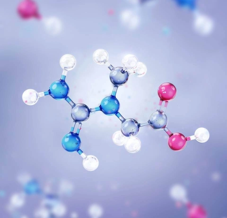 GROWTH SUPPLEMENTS - Imagem ilustrativa ligação molecular