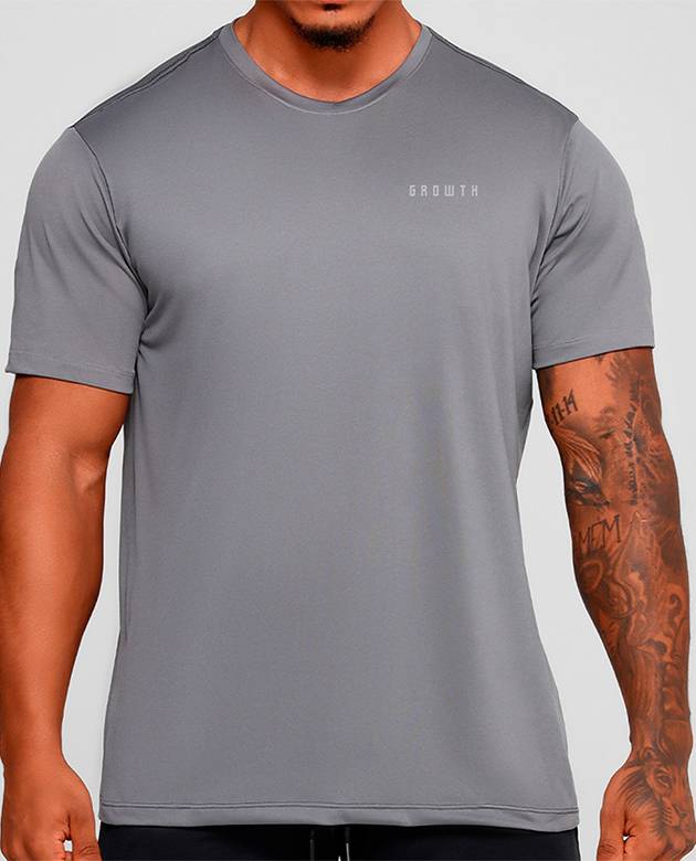 Camiseta Growth Dry Pure Cinza