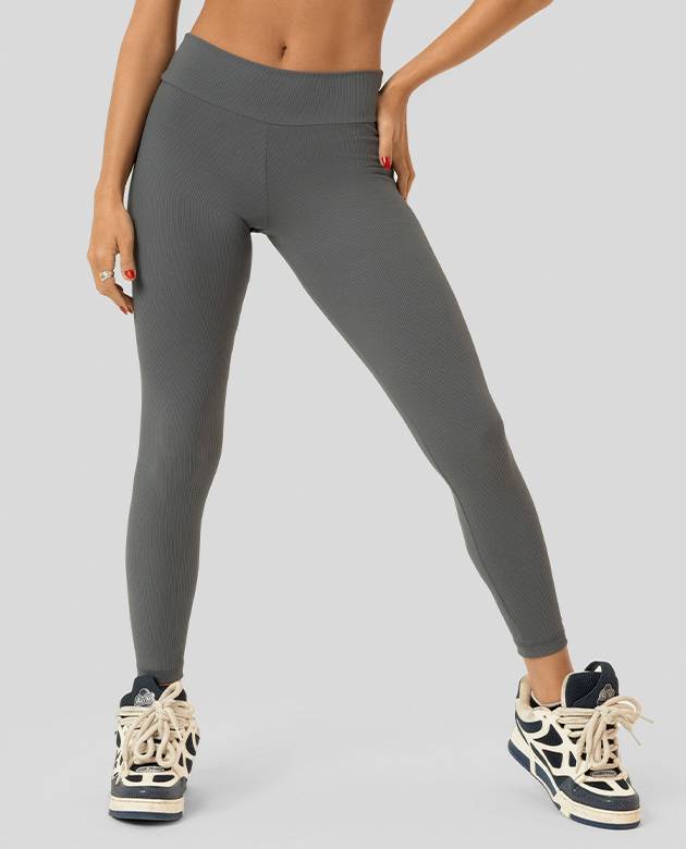 Legging Growth Bloc Cinza