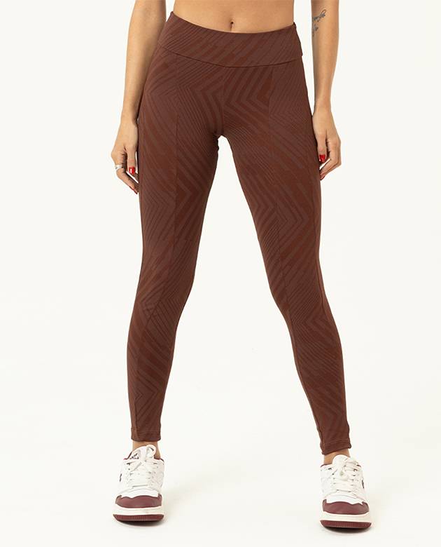 Legging Growth Quard Marrom