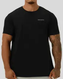 Camiseta Growth Dry Pure Preto