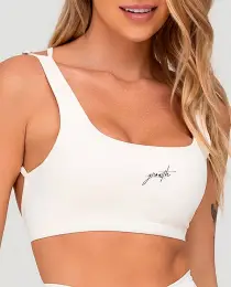 Top Growth Tira Em V Costas Off White
