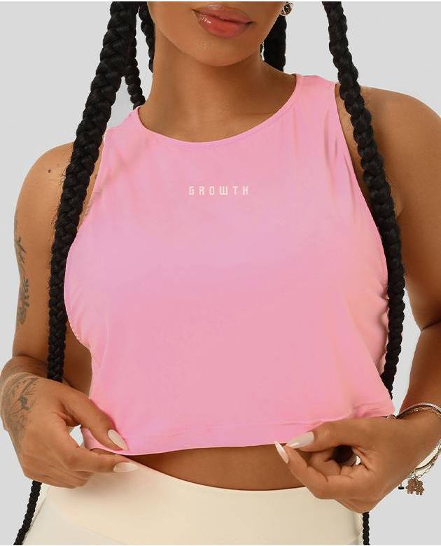 Regata Cropped Cava Rosa Bebe