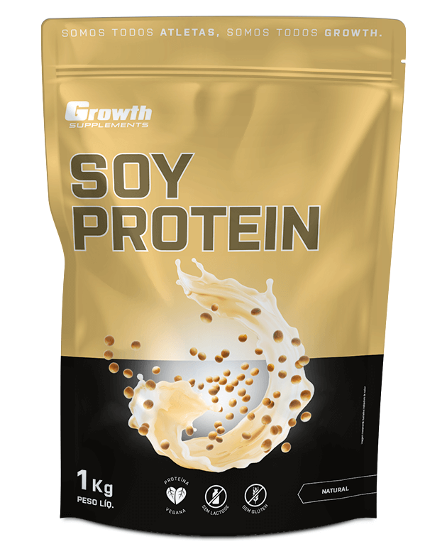 Soy Protein Proteína Isolada de Soja Sabor Natural 1kg