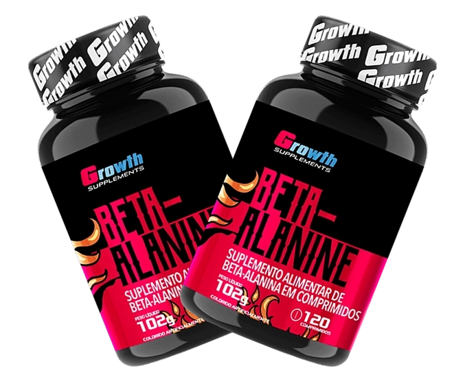 GROWTH SUPPLEMENTS - Imagem ilustrativa embalagem beta-alanine