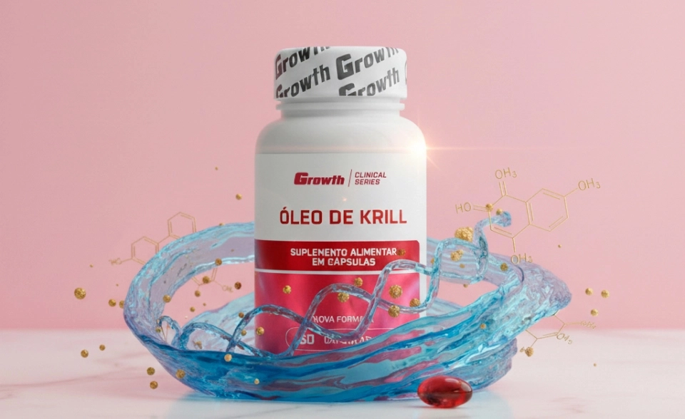 GROWTH SUPPLEMENTS - Óleo de Krill 60 Soft