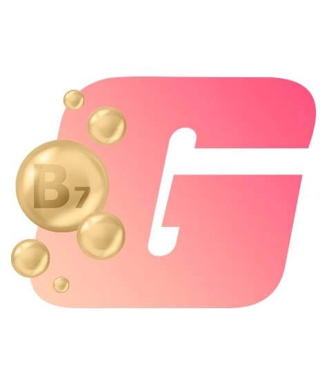 GROWTH SUPPLEMENTS - Imagem ilustrativa logo Gsuplementos rosa