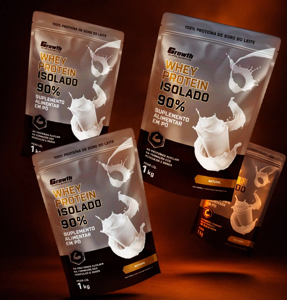 IMAGEM ILUSTRATIVA - WHEY PROTEIN ISOLADO GROWTH SUPLEMENTOS