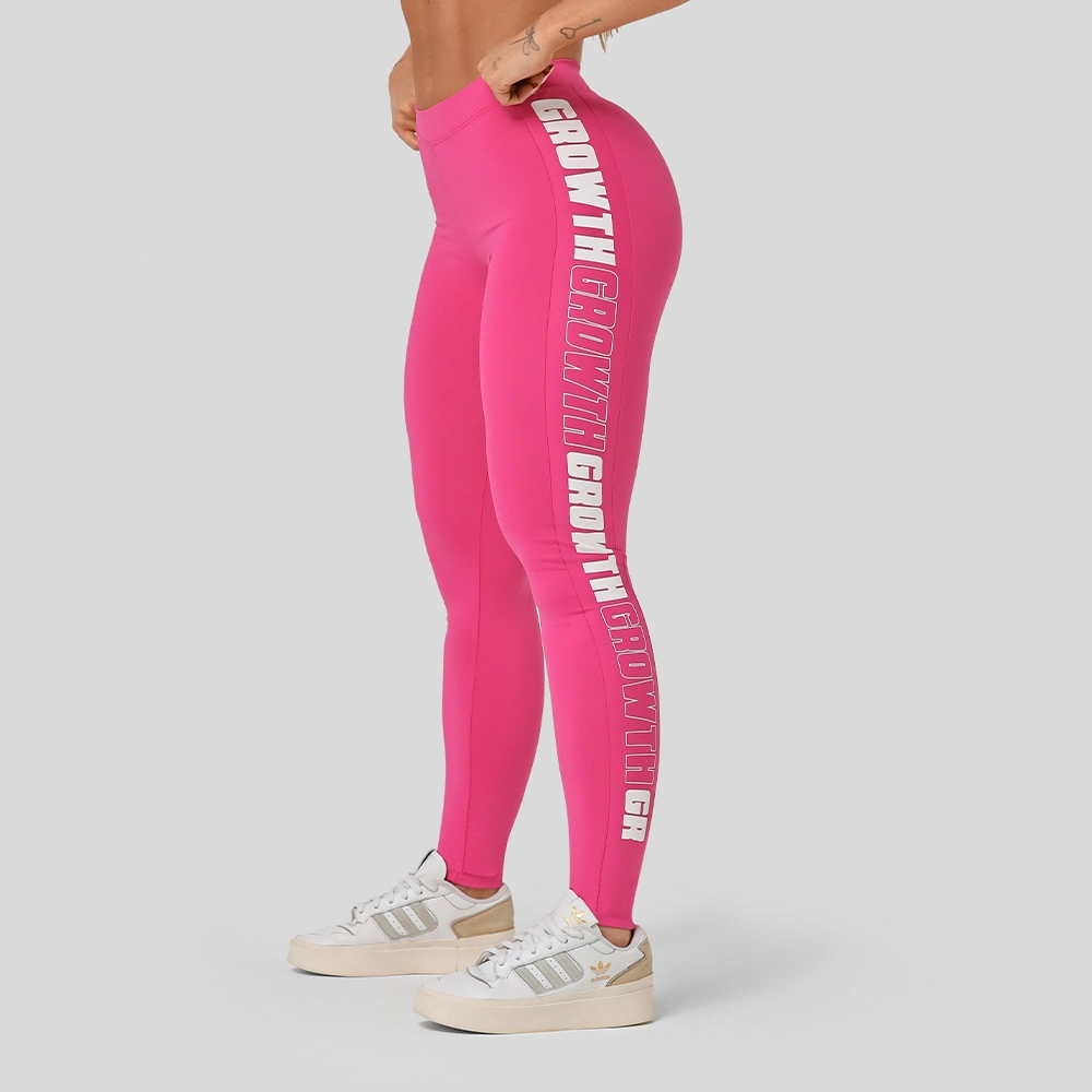 Legging Pink Ad Recorte Logo Growth