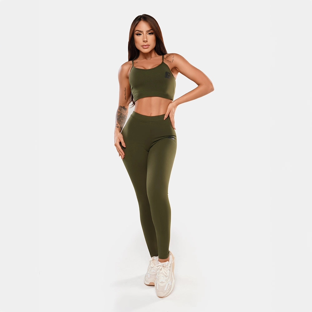 Legging G Verde Musgo
