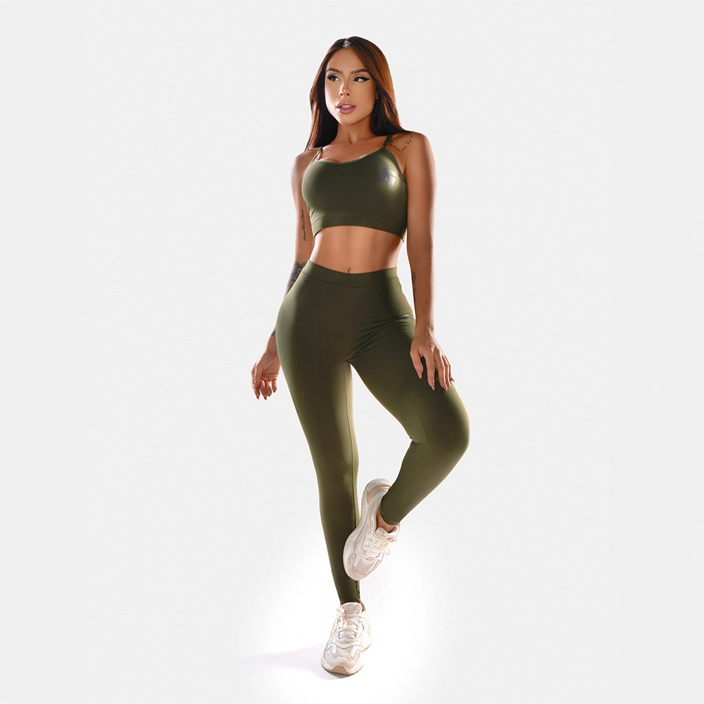 Legging G Verde Musgo