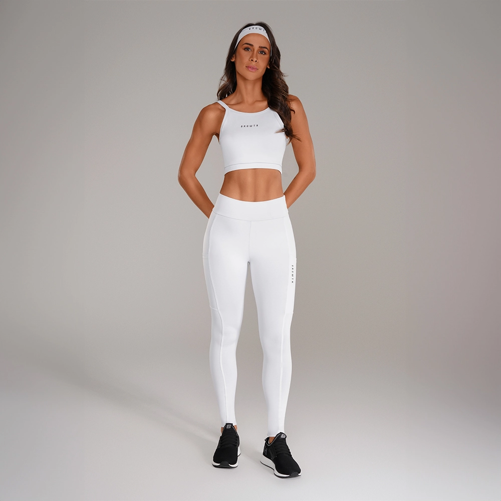 Legging Growth Beaut Branco Blackout