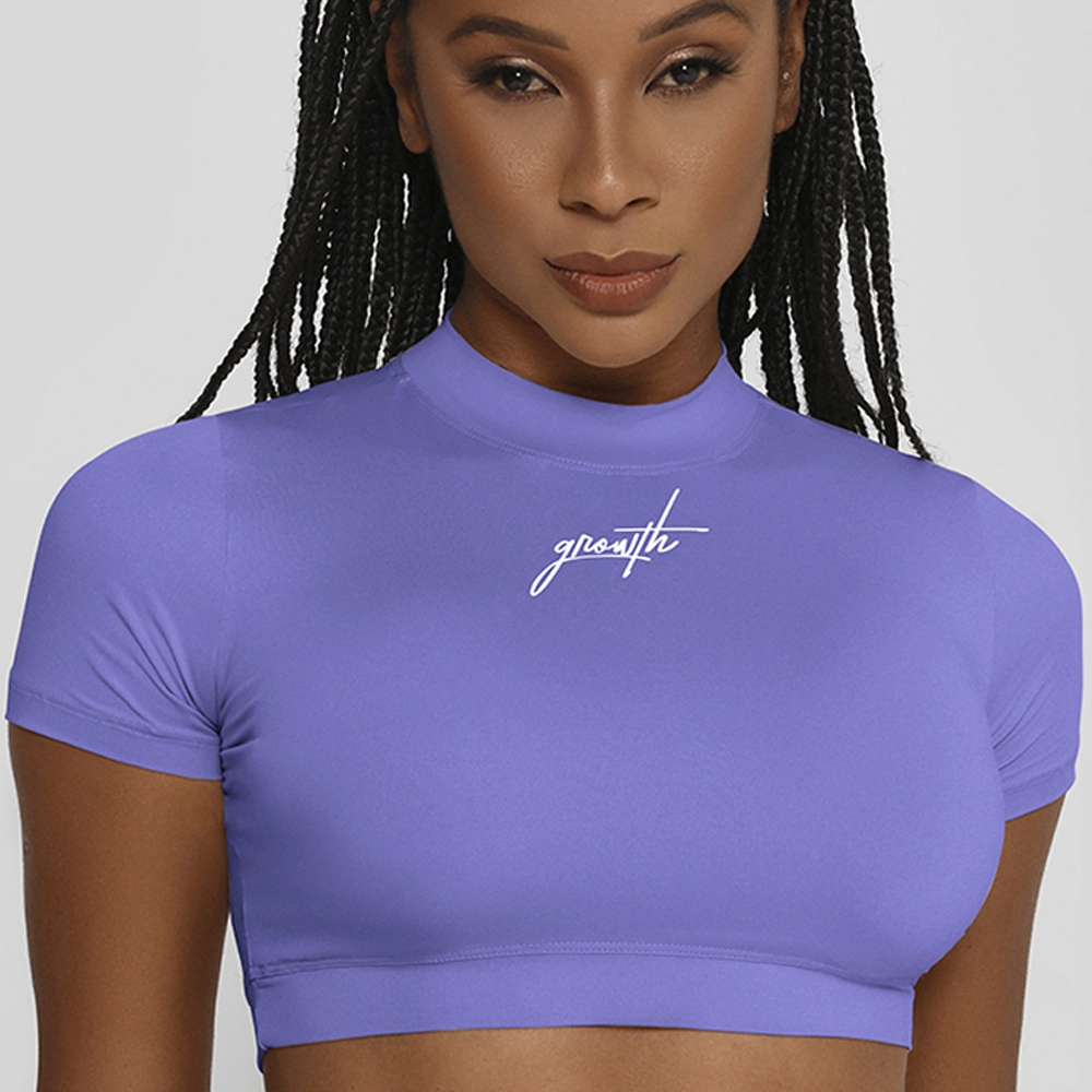 Cropped Sense Manuscrito Lilas