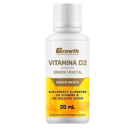 Foto do produto VITAMINA D2 VEGANO 20ML SABOR MENTA