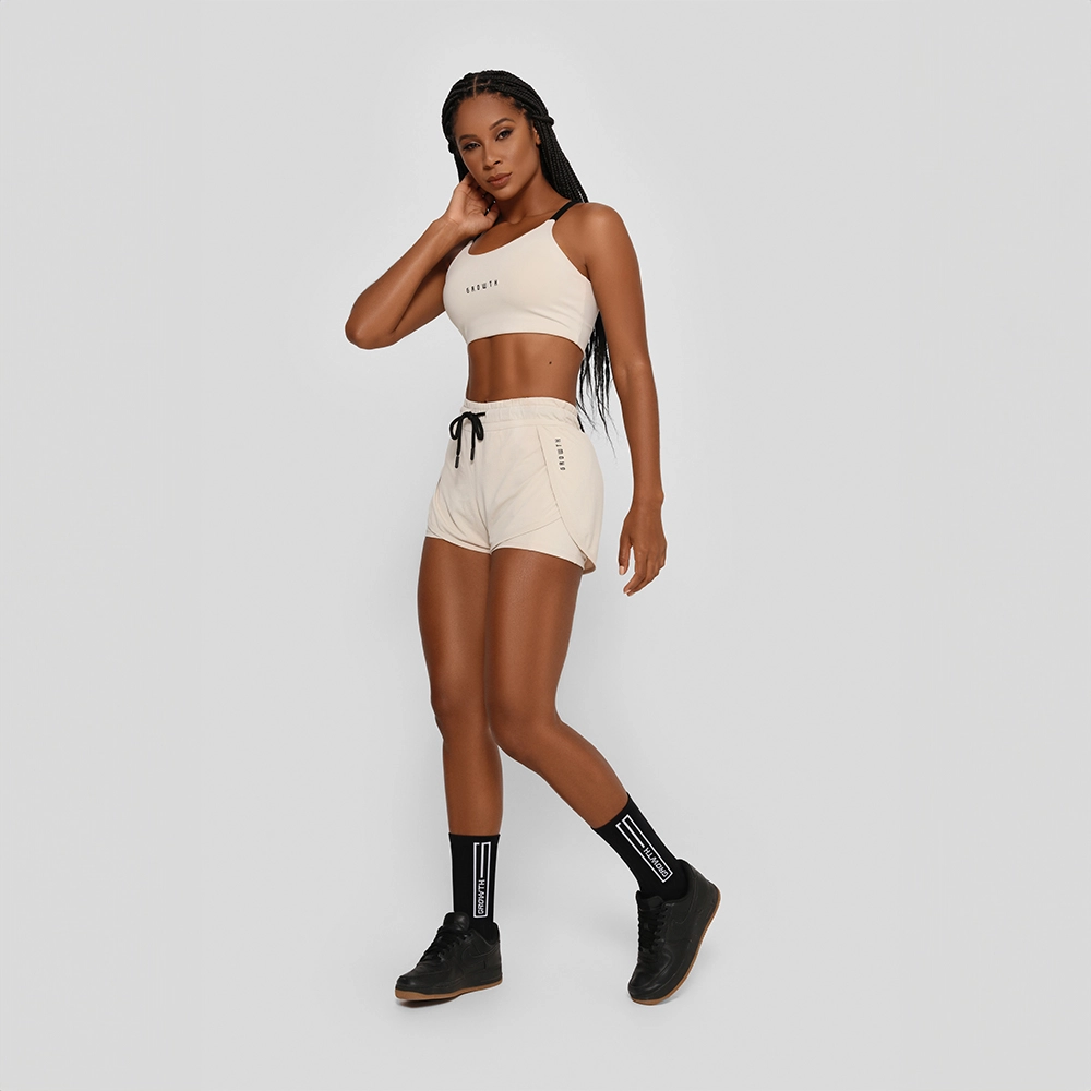 Shorts Duplo Growth Gip Bege Luna