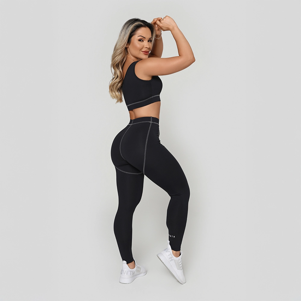 Legging Growth Det Preto