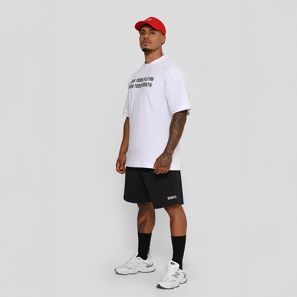 Camiseta Oversized Todos Growth Branco