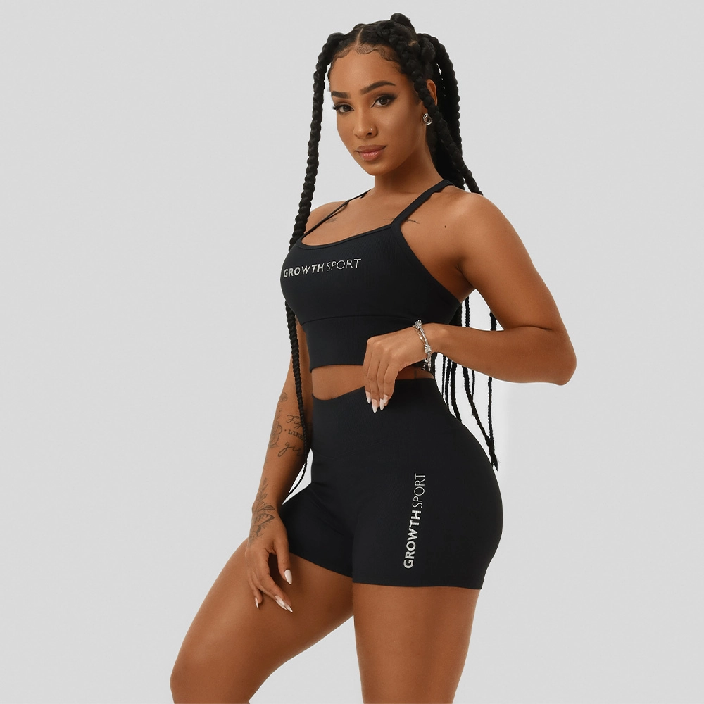 Short Tec Growth Sport Preto