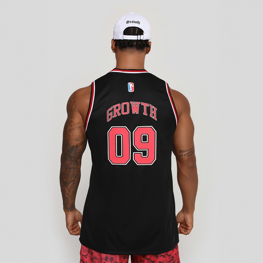 Regata Basket Growth Preta/Vermelha