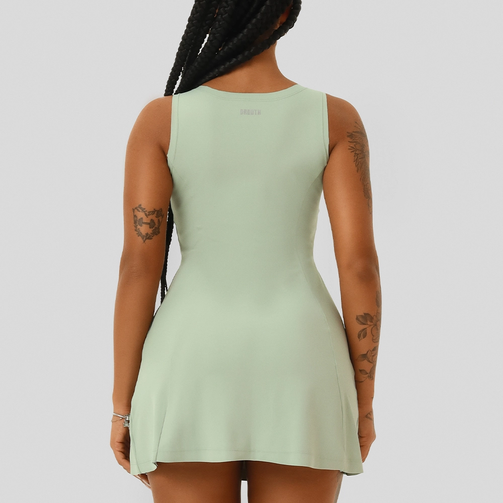 Vestido Growth Slim Verde Alone