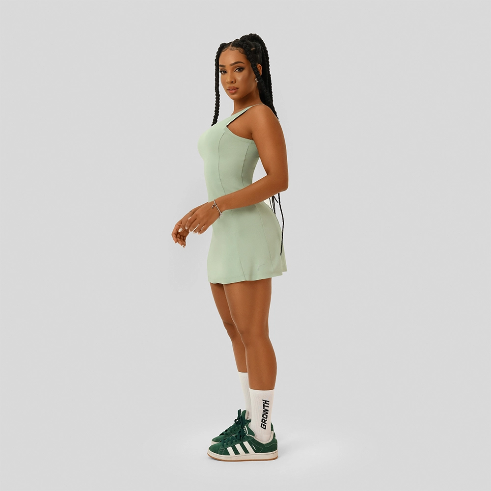 Vestido Growth Slim Verde Alone