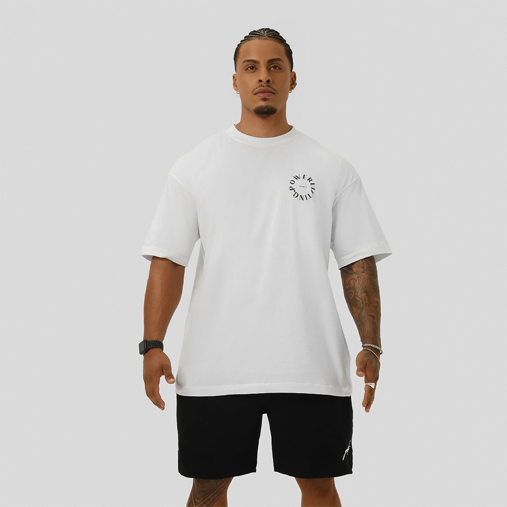 Camiseta Growth Oversized Power Branco