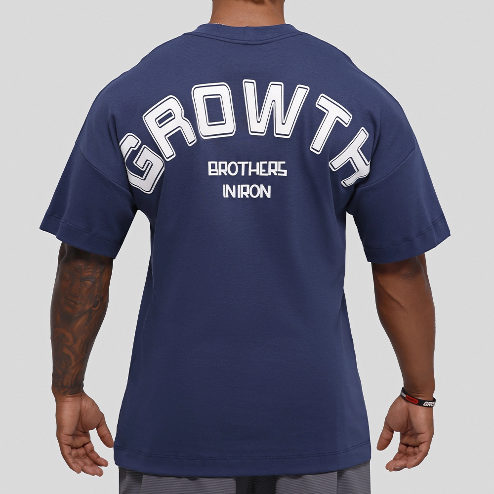 Camiseta Growth Oversized Azul