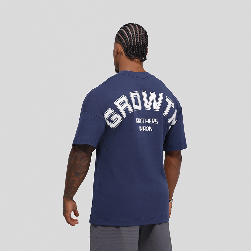 Camiseta Growth Oversized Azul