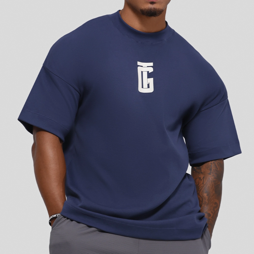 Camiseta Growth Oversized Tg Azul