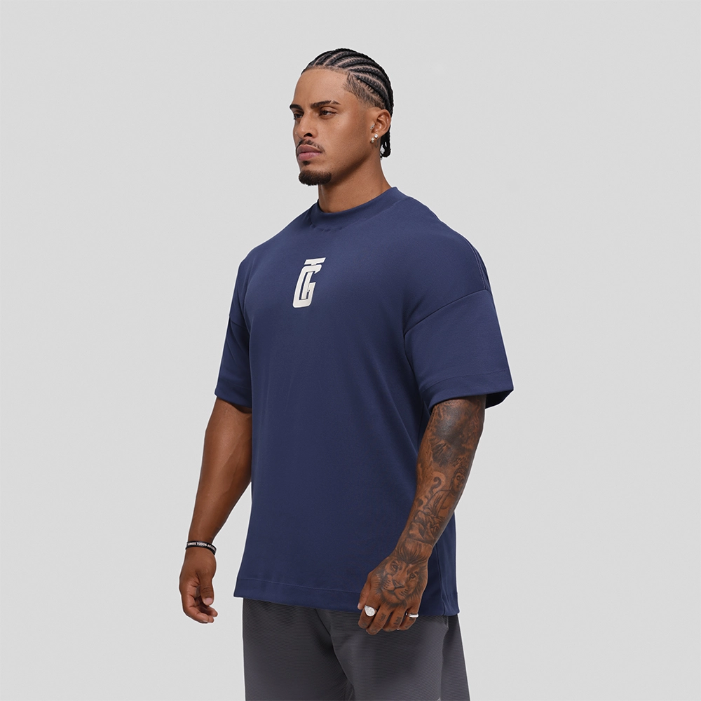 Camiseta Growth Oversized Tg Azul