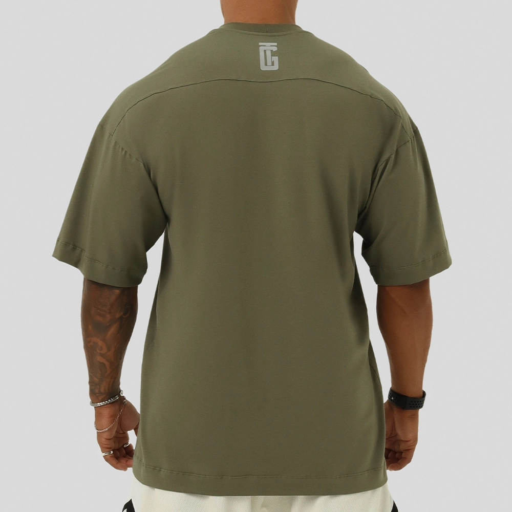 Camiseta Growth Sport Oversized Preston Verde