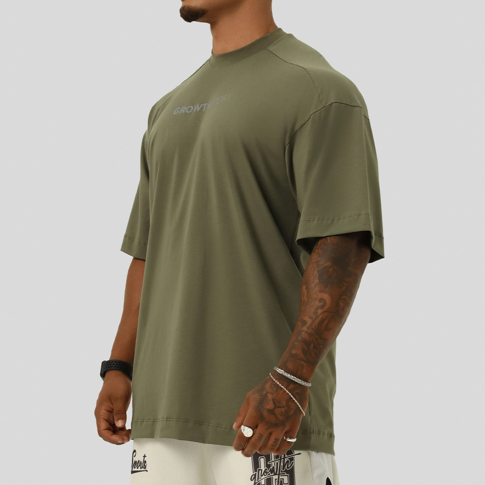 Camiseta Growth Sport Oversized Preston Verde
