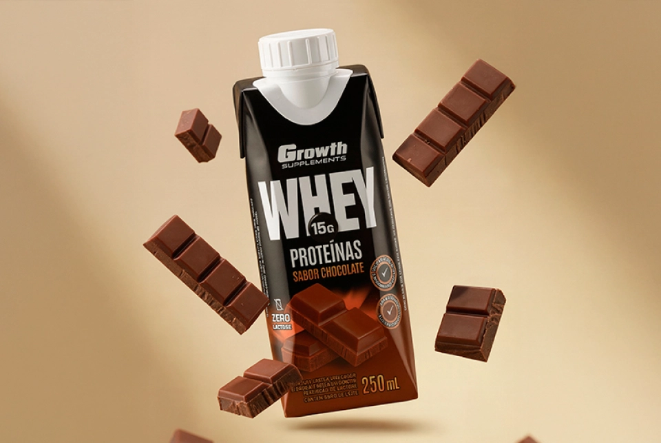 Kit 6x Bebida Láctea de Chocolate da Growth