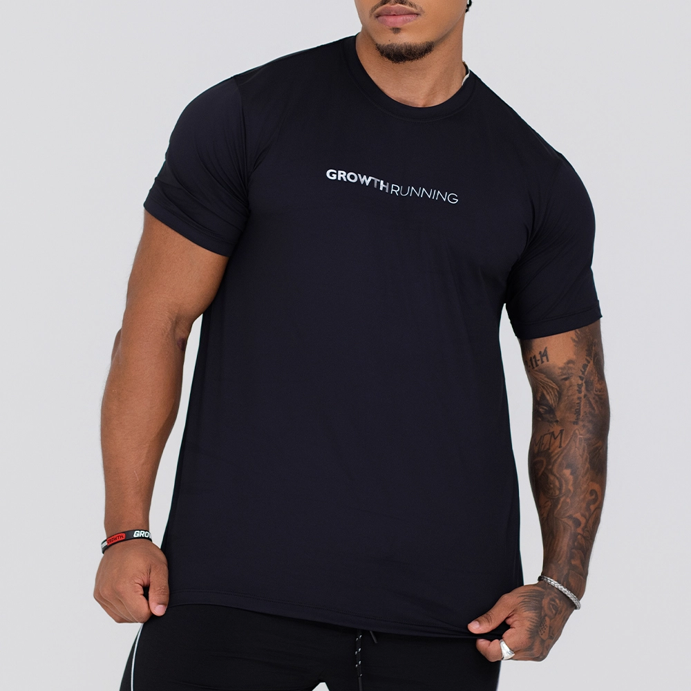 Camiseta Growth Running Preto