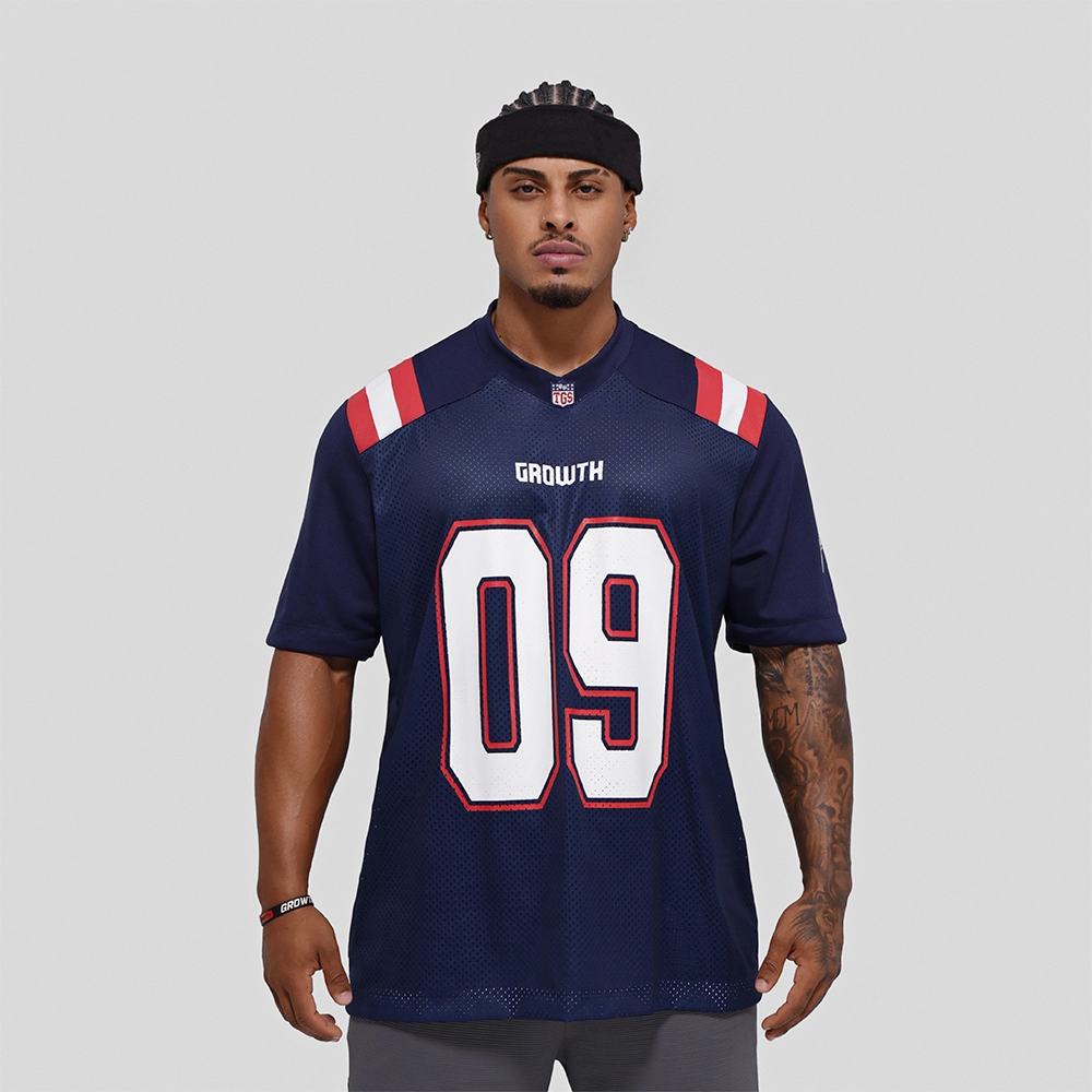 Camiseta Growth Fut American Azul Marinho