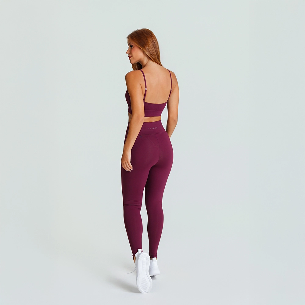 Legging Growth Cós Anatomico Vinho