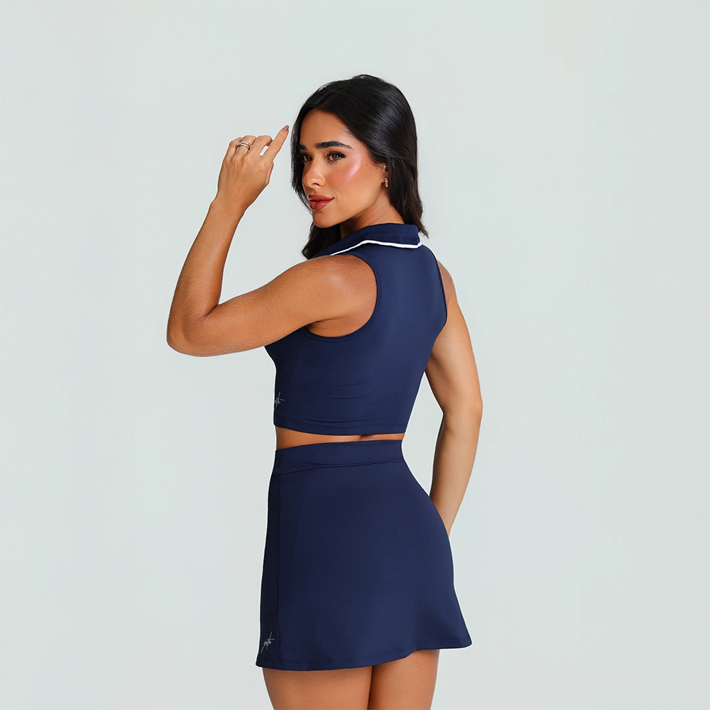 Short Saia Growth Azul Marinho