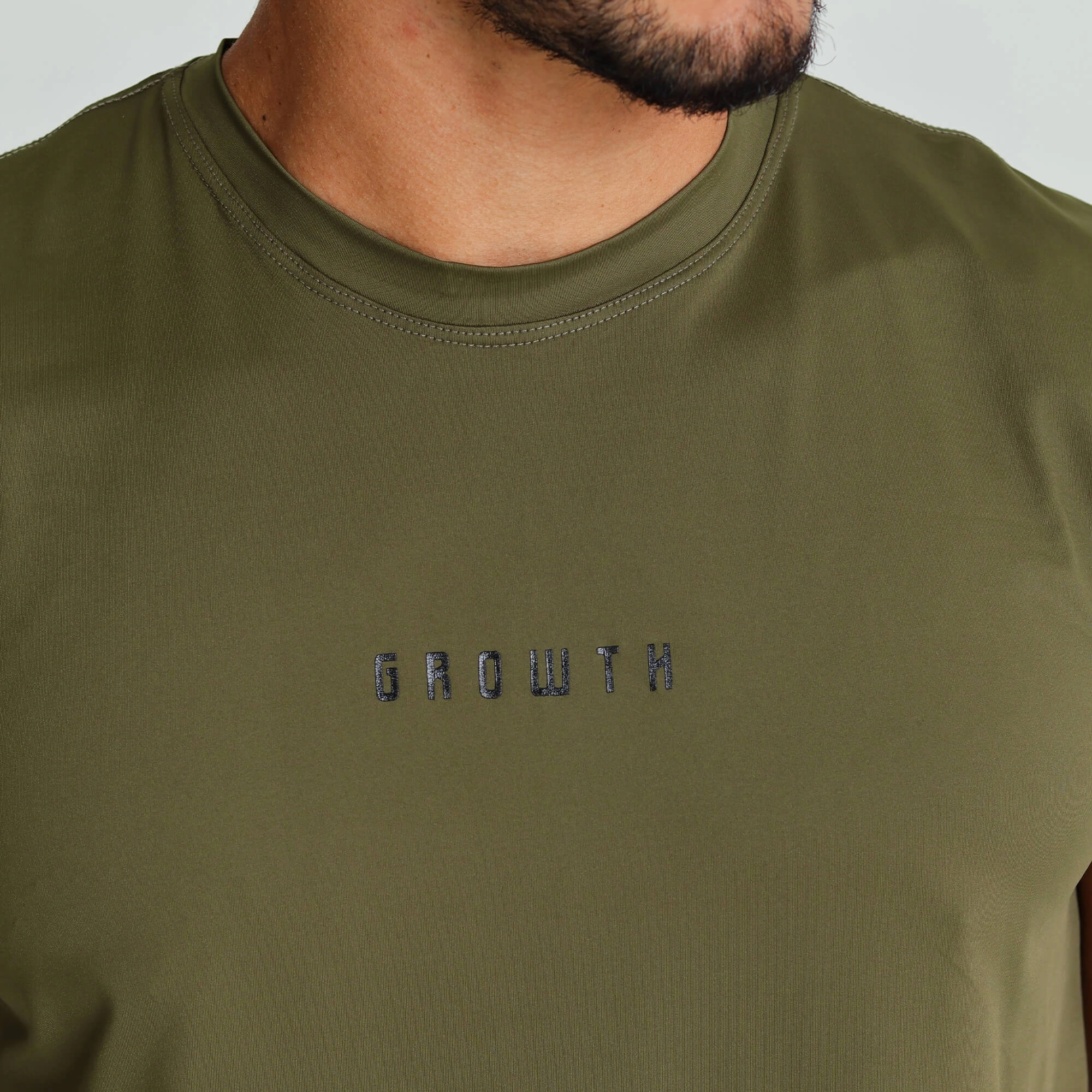 Regata Machão Growth Performance Verde Militar 